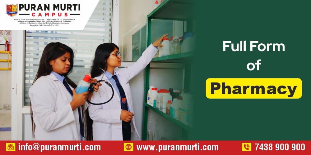 Full Form of Pharmacy