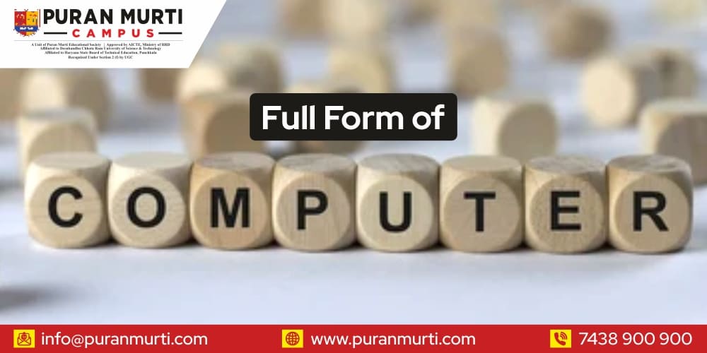 Full Form of Computer