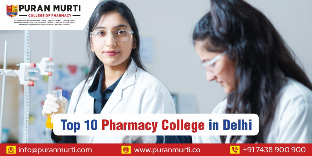 Top 10 Pharmacy college in delhi