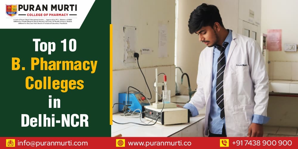Top 10 B. Pharmacy College in Delhi-NCR
