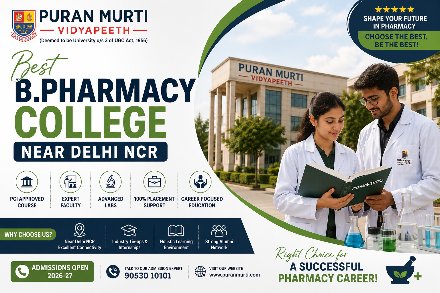 Best B Pharmacy College near Delhi NCR